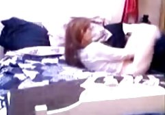 هویج ژاپنی در دختر ژاپنی بیدمشک در یک لباس فیلم کس خارجی سرسبز برفی